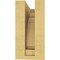 Ekena Millwork 3"W x 6"D x 6"H Classic Hughes Rough Cedar Woodgrain TimberThane Corbel, Primed Tan CORUR03X06X06HUGRCPR - alternate 2